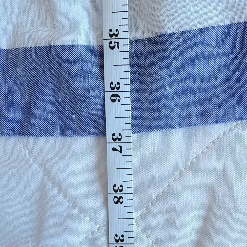 Vineyard Vines Blue and White Striped Sleeveless V‑Neck Dress - Picture 12 of 12